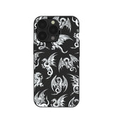 Black Mythical Dragons iPhone 13 Pro Case