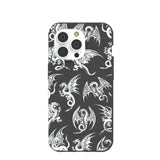 Black Mythical Dragons iPhone 14 Pro Case
