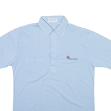 SLAZENGER Mens Polo Shirt Blue M