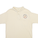 XPRES KNITS Mens Polo Shirt Yellow L