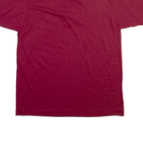 HANES Mens Polo Shirt Maroon XL