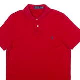 POLO RALPH LAUREN Mens Polo Shirt Red M