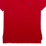 POLO RALPH LAUREN Mens Polo Shirt Red M