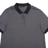 CALVIN KLEIN Mens Polo Shirt Grey XL