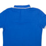 CALVIN KLEIN Mens Polo Shirt Blue M