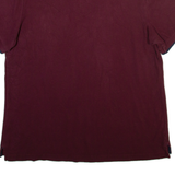 NAUTICA Mens Polo Shirt Maroon L
