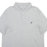 NAUTICA Mens Polo Shirt Grey XL