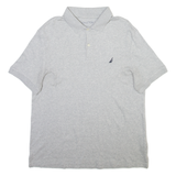NAUTICA Mens Polo Shirt Grey XL