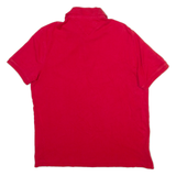 TOMMY HILFIGER Mens Polo Shirt Red M