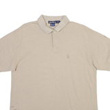 NAUTICA Mens Polo Shirt Cream S