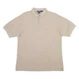 NAUTICA Mens Polo Shirt Cream S