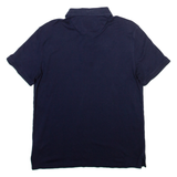 CALVIN KLEIN Mens Polo Shirt Blue M