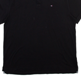 TOMMY HILFIGER Mens Polo Shirt Black L
