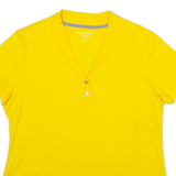 NAUTICA Mens Polo Shirt Yellow L