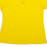 NAUTICA Mens Polo Shirt Yellow L