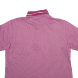 BURBERRY Mens Polo Shirt Maroon L