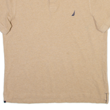 NAUTICA Mens Polo Shirt Beige L