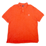 CHAPS Mens Polo Shirt Orange L