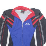 SALLER Mesh Lined Mens Track Jacket Blue M