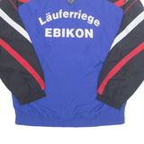 SALLER Mesh Lined Mens Track Jacket Blue M