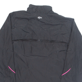 ADIDAS Mesh Lined Womens Windbreaker Jacket Black UK 16