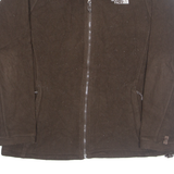 THE NORTH FACE Womens Fleece Jacket Brown 90s XL