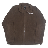 THE NORTH FACE Womens Fleece Jacket Brown 90s XL