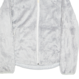 THE NORTH FACE Teddy Womens Fleece Jacket Grey 90s S