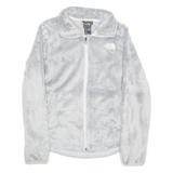 THE NORTH FACE Teddy Womens Fleece Jacket Grey 90s S