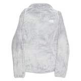 THE NORTH FACE Teddy Womens Fleece Jacket Grey 90s S