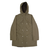 CROYDOR Fleece Lined Womens Coat Green Hooded S