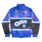 Racing Nascar Mens Jacket Blue USA L