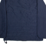 UMBRO Insulated Mens Puffer Jacket Blue Hooded M