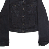 DIESEL Womens Denim Jacket Black XS