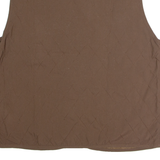 TEDDY'S Mens Quilted Gilet Brown L