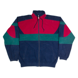 ALFA Mens Track Jacket Blue Colourblock XL