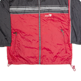 JAKO Mens Shell Jacket Red Nylon Hooded L