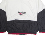 REEBOK Mens Track Jacket Black L
