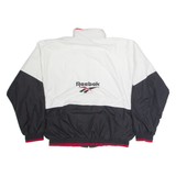 REEBOK Mens Track Jacket Black L