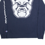 CHAMPION Butler Bulldogs Mens T-Shirt Blue Long Sleeve USA XL