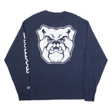 CHAMPION Butler Bulldogs Mens T-Shirt Blue Long Sleeve USA XL