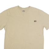 DICKIES Mens T-Shirt Beige XL