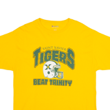 CHAMPION Saint Xavier Tigers Mens T-Shirt Yellow USA L