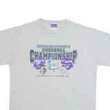 CHAMPION 2005 Football Championship Mens T-Shirt Grey USA XL