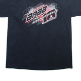 GILDAN Racing Mens T-Shirt Black L