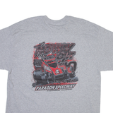 Racing Mens T-Shirt Grey L