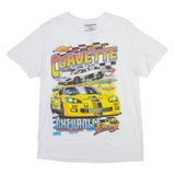 CHEMISTRY Racing Mens T-Shirt White L