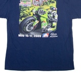 BEEFY Racing Mens T-Shirt Blue XL