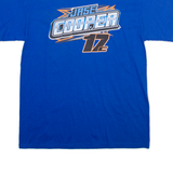 PORT & COMPANY Racing Mens T-Shirt Blue L