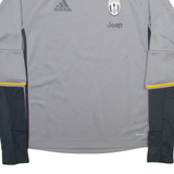ADIDAS Juventus Mens Jersey Grey Long Sleeve S